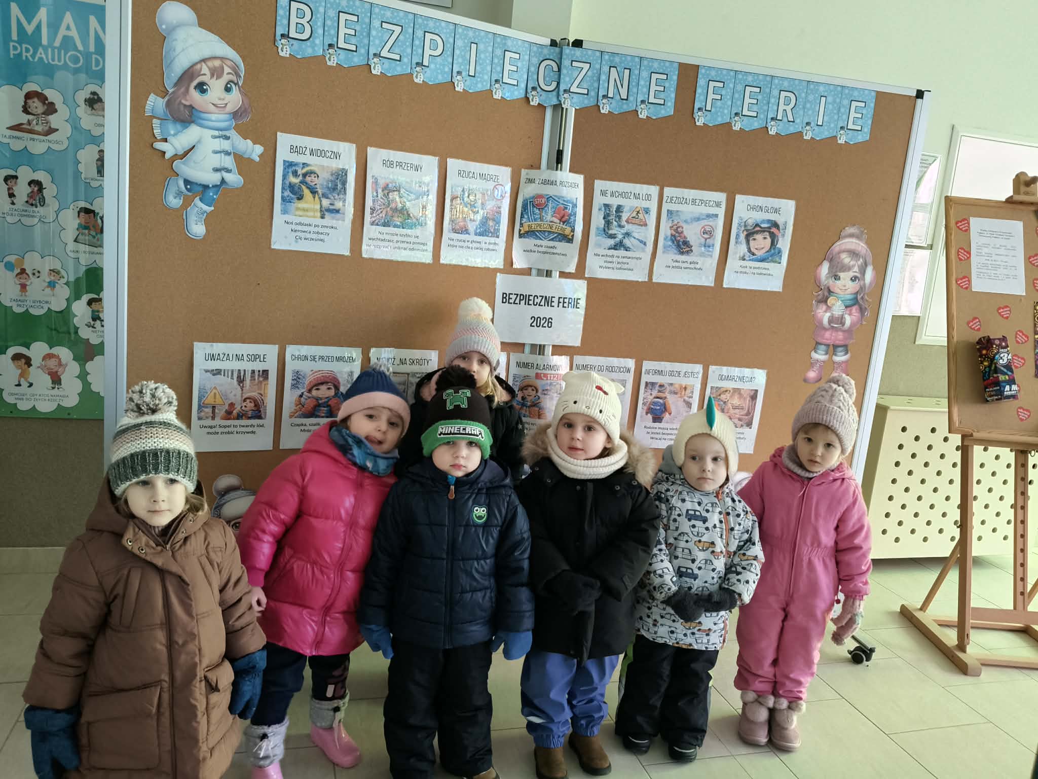 Aktywne w ferie w przedszkolu